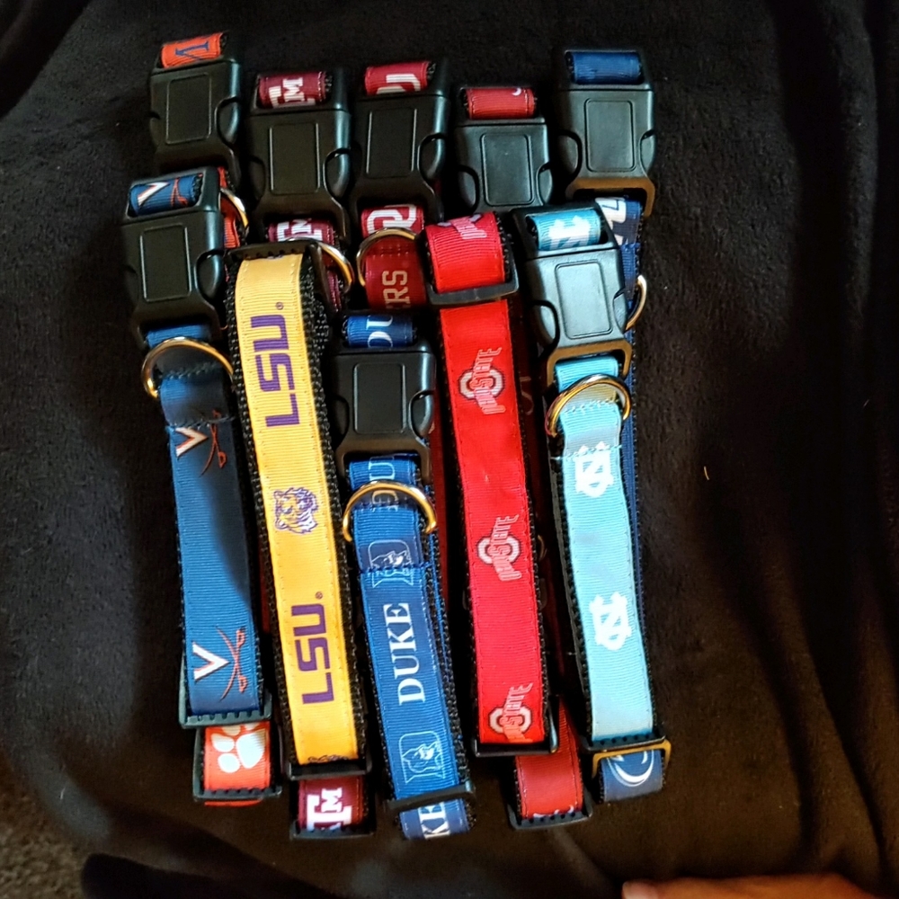 NCAA dog collars